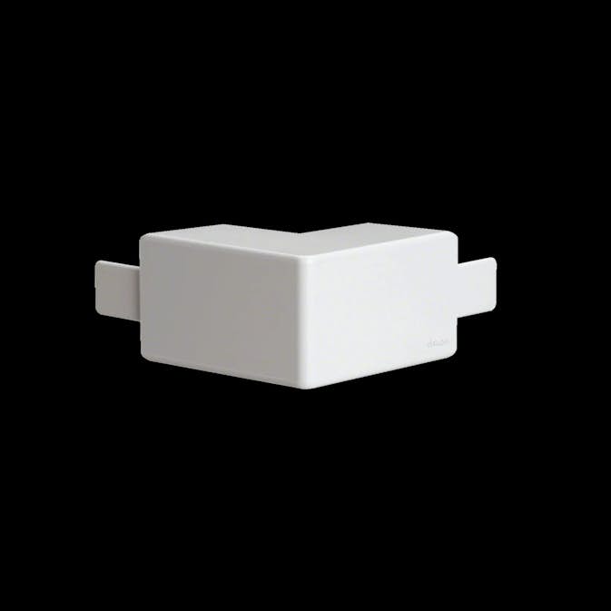 Ytterhörn till Matarkanal Hager LF/LFH Flexibel 20 x 35 mm Halogenfri Vit RAL 9016