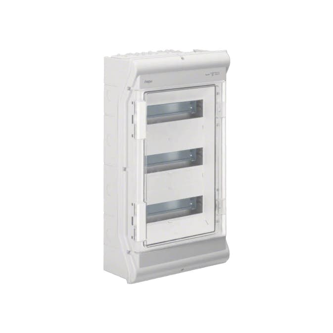 Plastkapsling Hager Vector Utanpåliggande för Inomhusmontering IP65