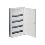 Plåtkapsling Hager Delta med Dörr för Infällnad i Tunnvägg