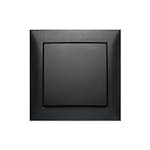 Strömställare Hager Kors Komplett med Ram Insats med Klor Snabbanslutning S.1