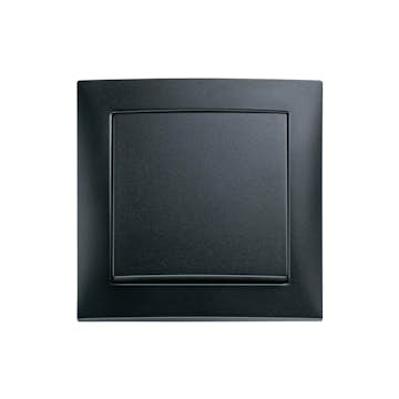 Strömställare Hager Trapp Komplett med Ram Insats med Klor Snabbanslutning S.1