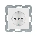 Vägguttag Hager 1-vägs Insats med Klor Snabbanslutning S.1