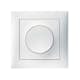 Vriddimmer Hager Komplett med Ram LED 3-100 W Insats med Klor S.1