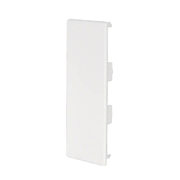 Ändstycke till Matarkanal Hager LF/LFH 60 x 150 mm Halogenfri Vit RAL 9016