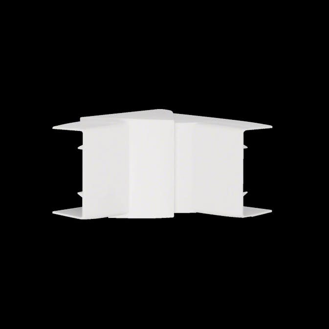 Innerhörn till Matarkanal Hager LF/LFH Flexibel 30 x 60 mm Halogenfri Vit RAL 9016