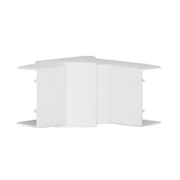 Innerhörn till Matarkanal Hager LF/LFH Flexibel 30 x 60 mm Halogenfri Vit RAL 9016