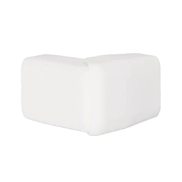 Ytterhörn till Minikanal Hager ATA/ATH Flexibelt Halogenfri Vit RAL 9016