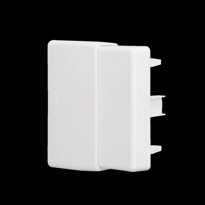 Ändstycke till Matarkanal Hager LF/LFH 40 x 60 mm UV-beständig Vit RAL 9016