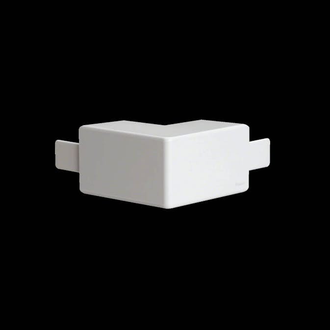 Ytterhörn till Matarkanal Hager LF 40 x 40 mm PVC Vit RAL 9016
