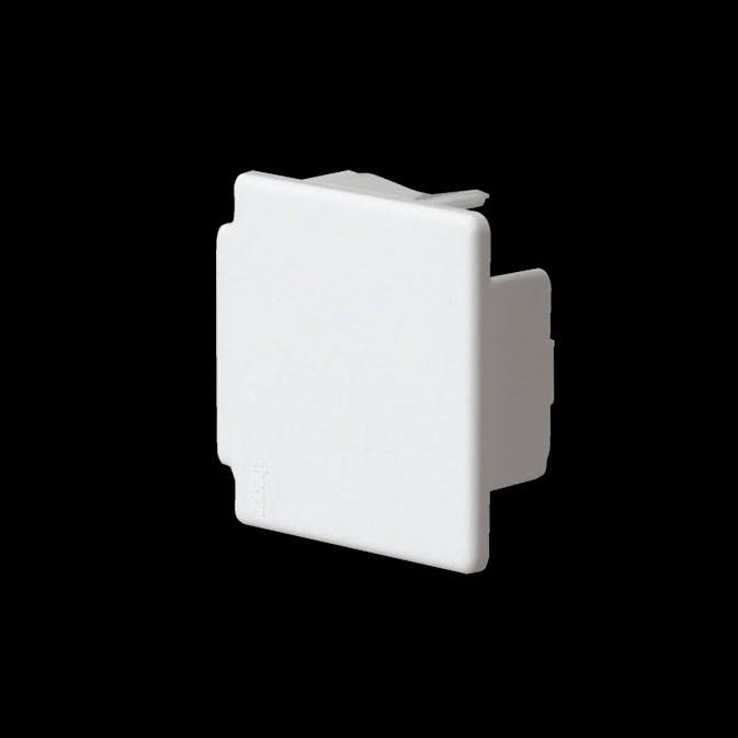 Ändstycke till Matarkanal Hager LF/LFH 40 x 40 mm Halogenfri Vit RAL 9016