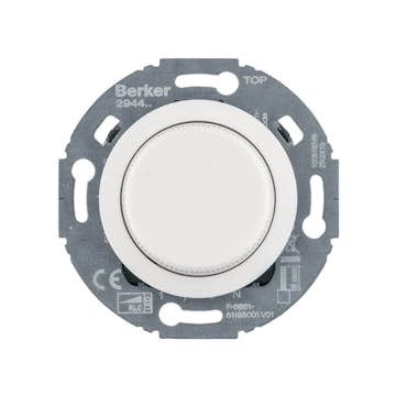 Vriddimmer Hager Universal R, C LED 3-100 W Insats med Klor Serie 1930