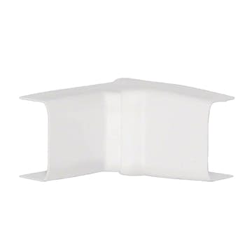 Innerhörn till Minikanal Hager ATA/ATH Flexibelt Halogenfri Vit RAL 9016