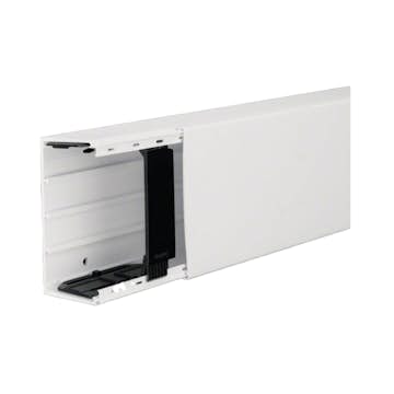 Matarkanal Hager LFE UV- & Väderbeständig Halogenfri Vit RAL 9016