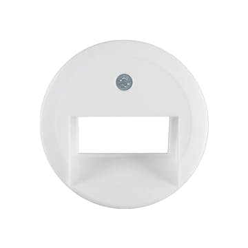 Centrumbricka Hager för Datauttag 2 x RJ45 Serie 1930