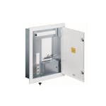 Mätarskåp Hager Fasad Infällt 1 Mätare 25 A Inklusive Medialåda Al/Cu-anslutningar 6-50 mm2 Vit