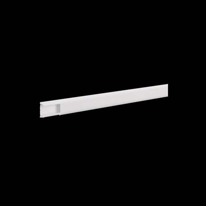 Minikanal Hager ATA 13 x 24 mm 2,1 meter med Dubbelhäftande Tejp PVC Vit RAL 9016
