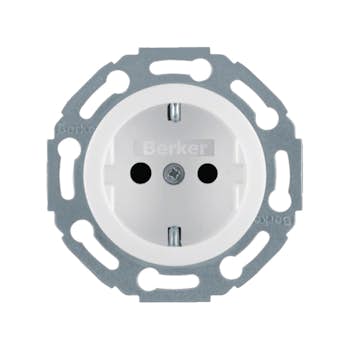 Vägguttag Hager 1-vägs Insats med Klor 16 A Snabbanslutning Serie 1930