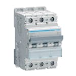 Dvärgbrytare Hager 3-polig med C-karakteristik Brytförmåga 10 kA