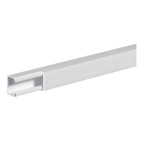 Matarkanal Hager LF 10 x 12 mm 2 meter PVC Vit RAL 9016