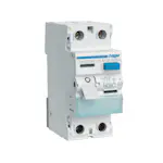 Jordfelsbrytare Hager 2-polig Typ A 6 kA 30 mA Felström