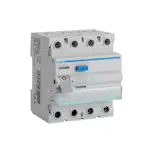 Jordfelsbrytare Hager 4-polig Typ A 6 kA 30 mA Felström med C-karakteristik