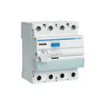 Jordfelsbrytare Hager 4-polig Typ A 6 kA 30 mA Felström med C-karakteristik