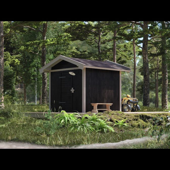 Förråd Trähuset Peter 6 kvm
