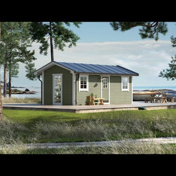 Attefallare Trähuset Arholma 20 kvm