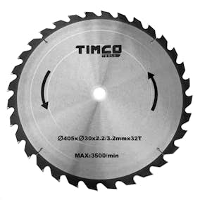 Sågklinga Timco 405x30 32T Fällbart