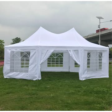 Partytält Green Land 5x6,8 m Octagon