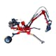 Grävmaskin Timco ATV-570R 15 hk 360° Roterande & 30 cm Skopa