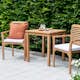 Matbord Venture Design Kenya Teak 70×70 cm