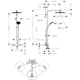 Takduschset Hansgrohe Raindance Alive S Puro Showerpipe 300 1jet 150 cc
