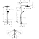 Takduschset Hansgrohe Raindance Alive S Puro Showerpipe 300 1jet EcoSmart med Ecostat Element 160 cc