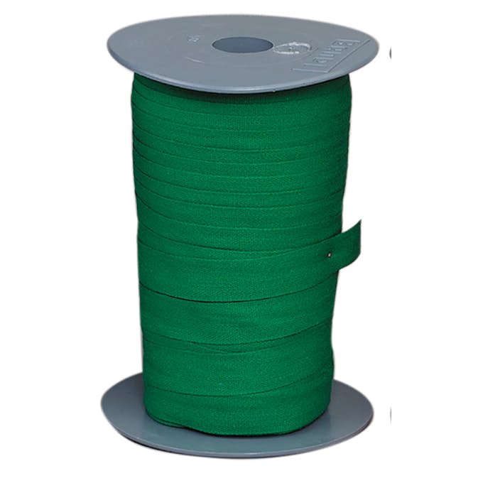 Bomullsband ABA Skol Grönt 50 M x13 mm