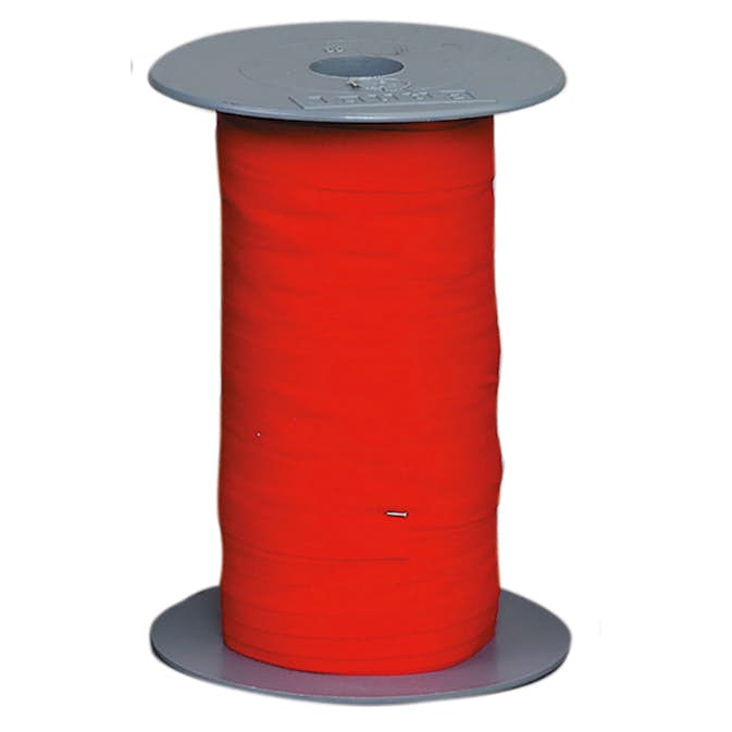 Bomullsband ABA Skol Rött 50 M x13 mm