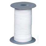 Bomullsband ABA Skol Vitt 50 M x13 mm