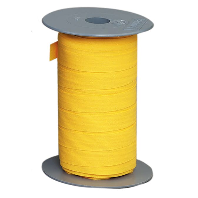 Bomullsband ABA Skol Gult 50 M x13 mm