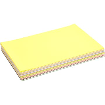 Ritpapper Creativ Company A4 210x297 mm Mixade Färger 280 Mix Ark/1 Förp