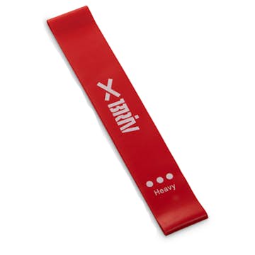 Träningsband Briv Latex 60x5 cm 0,9 mm Rött