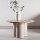 Soffbord Venture Home Olivia Ø80 cm Vit