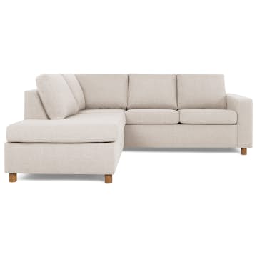 3-sitssoffa Basic Home Crazy L-formad Schäslong 227 cm