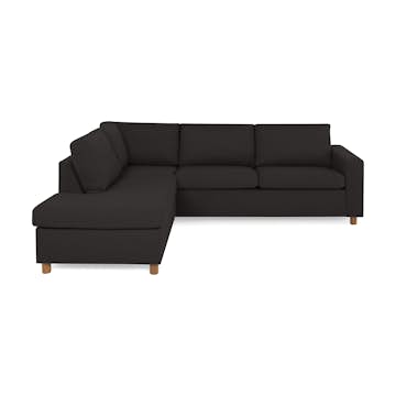 3-sitssoffa Basic Home Crazy L-formad Schäslong 250 cm