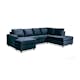 4-sitssoffa Basic Home Crazy U-formad med Divan och Schäslong Large 285 cm