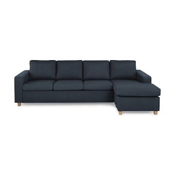 4-sitssoffa Basic Home Crazy Vändbar L-formad Divansoffa 275 cm