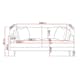 4-sitssoffa Scandi Days Menard Djup Soffa 225 cm