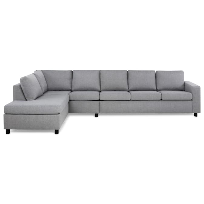 5-sitssoffa Basic Home Crazy L-formad Schäslong 345 cm
