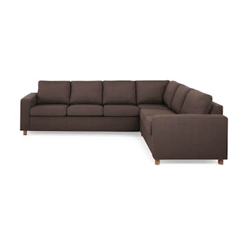 5-sitssoffa Basic Home Crazy Vändbar L-formad Large 284 cm