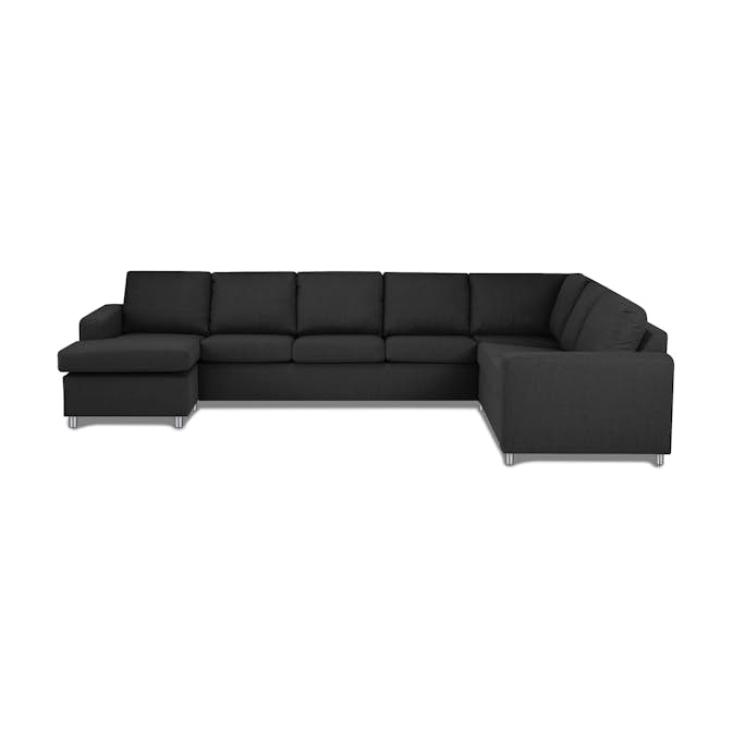 6-sitssoffa Basic Home Crazy U-formad med Divan XL 345 cm