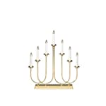 Adventsljusstake Gnosjö Konstsmide 2052-810TR 7 Ljus Mässing